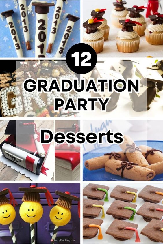 Graduation Party desserts