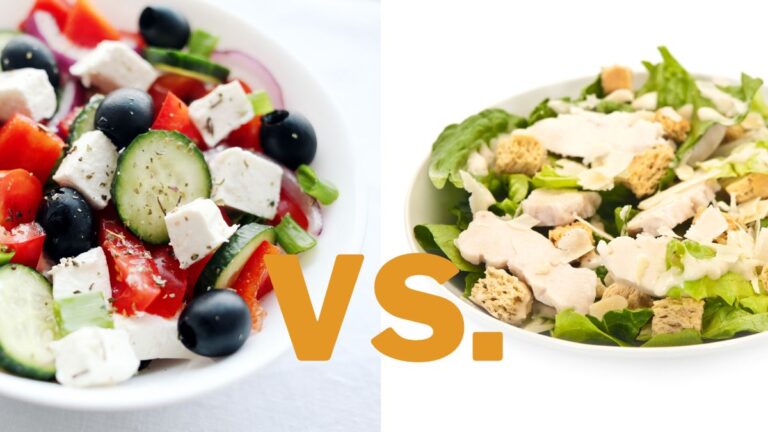 Greek Salad vs. Caesar Salad: Differences & Which Is Better