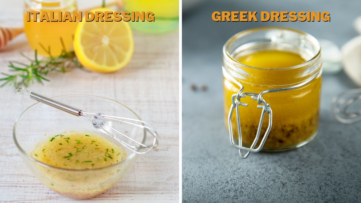 Greek vs. Italian Dressing