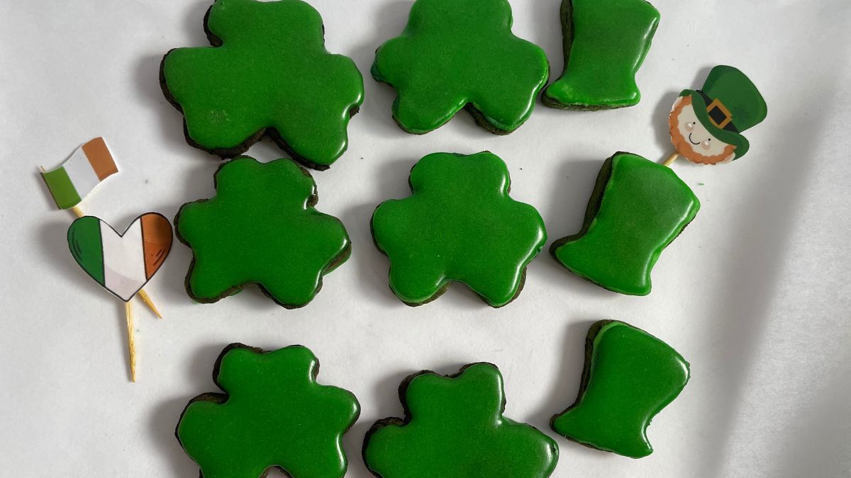 Green Sugar  Cookies