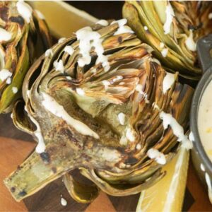 Grilled Artichokes Feat