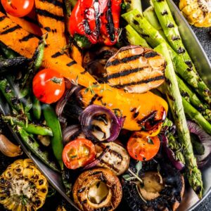 Grilled Nature's Rancher Uncured Ham and Veggies Recipe