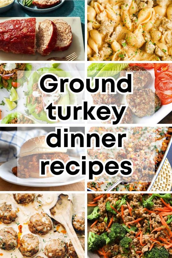 Ground Turkey Recipes for Dinner