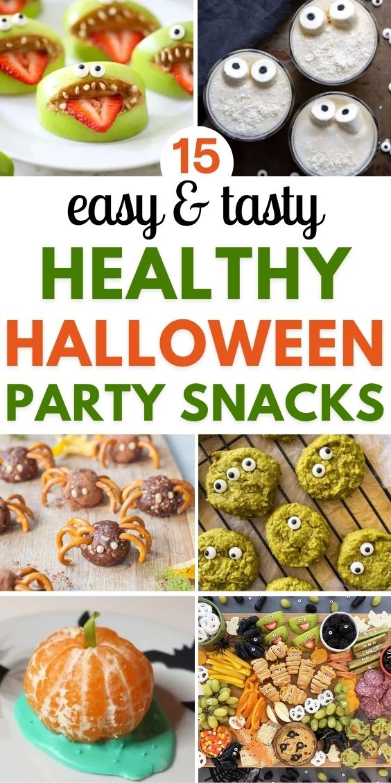 HEALTHY HALLOWEEN SNACKs for party