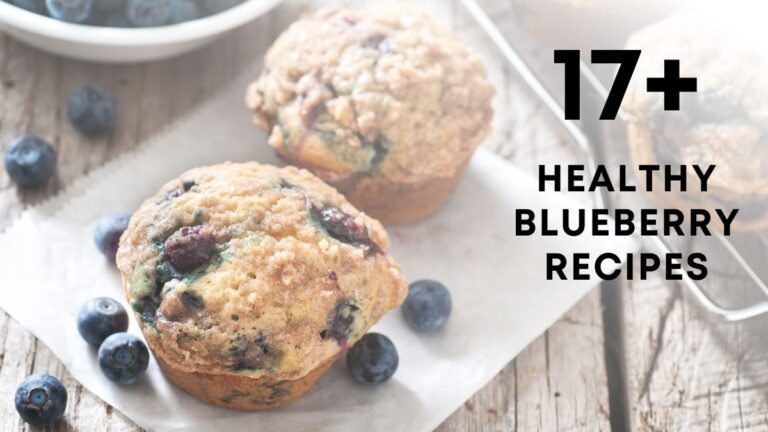 Healthy Blueberry Recipes for Breakfast & Dessert