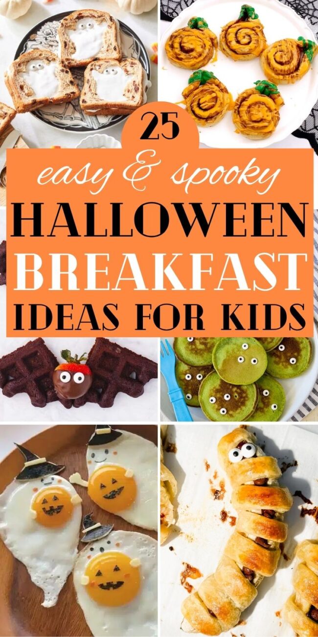 Halloween Breakfast Ideas for Kids