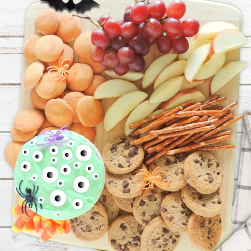 Halloween Dessert Dip Charcuterie finger food appetizer for potucks parties Easy 2