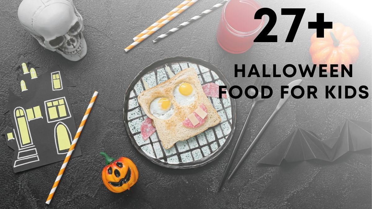 Halloween Food Ideas for Kids [Recipes for School Lunch and Party]