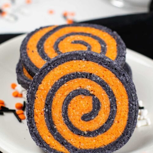 Halloween Pinwheel Cookies 24
