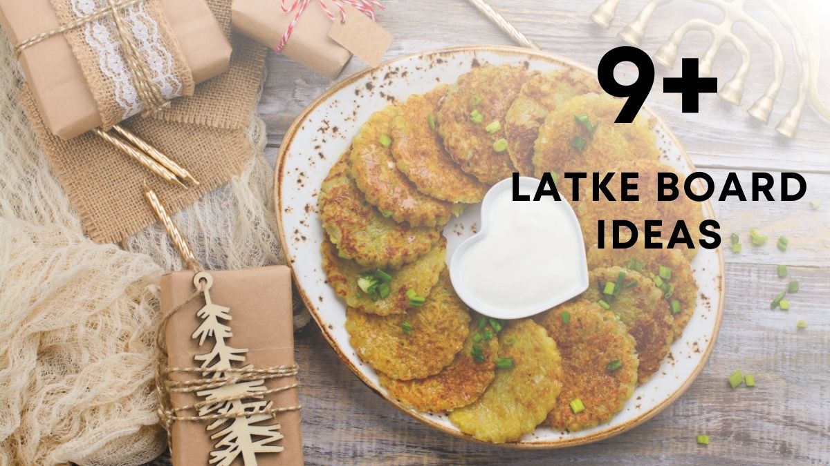 Hanukkah latke board ideas