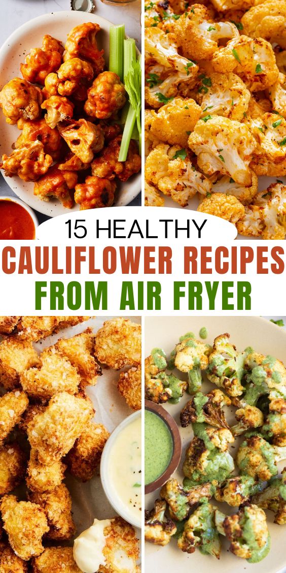 Healthy Air Fryer Cauliflower Recipe