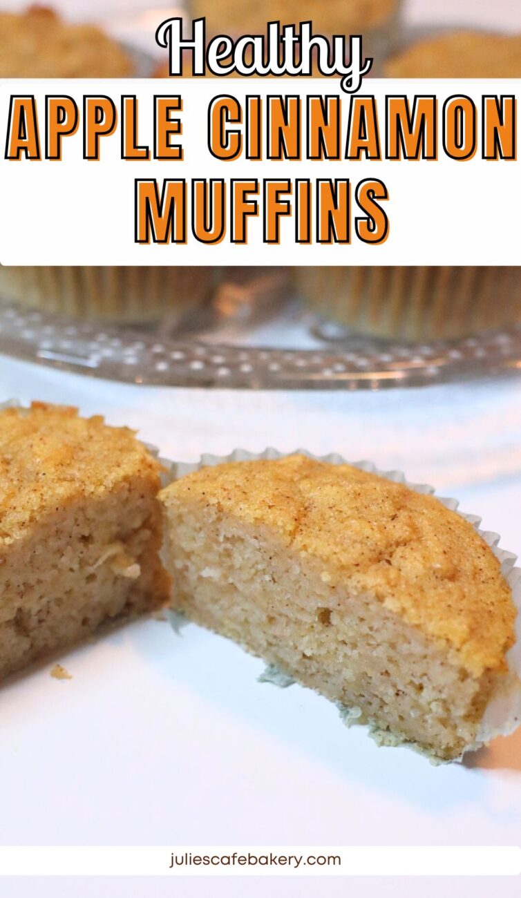 Healthy Apple Cinnamon Muffins with Grits