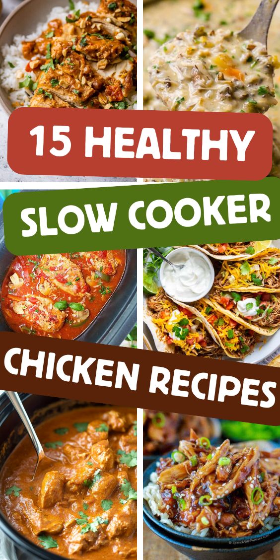 Healthy Chicken Slow Cooker Recipes 1