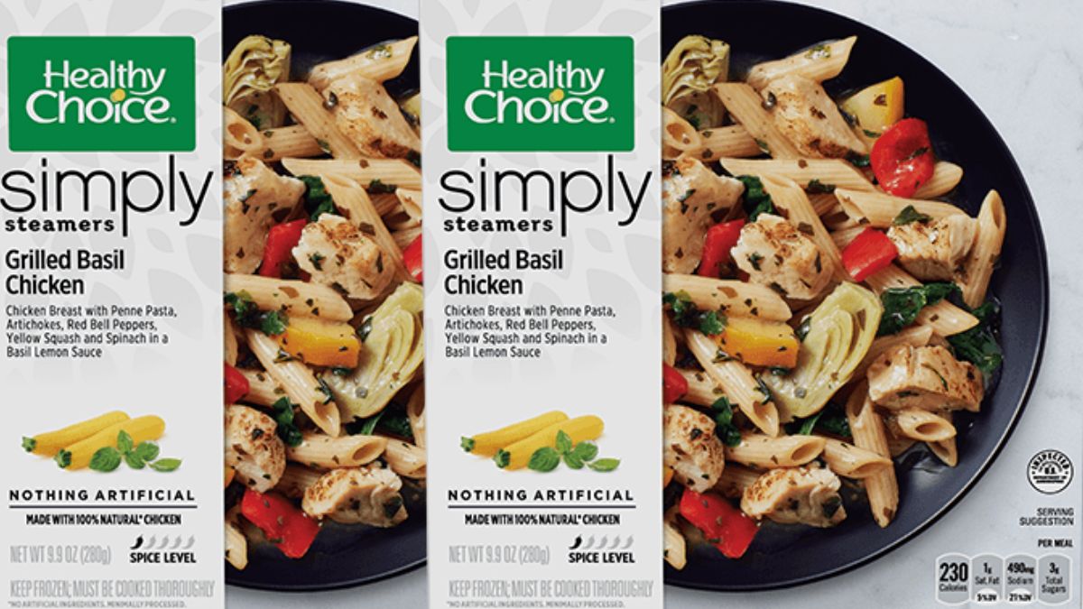 Healthy Choice Simply Steamers Grilled Basil Chicken
