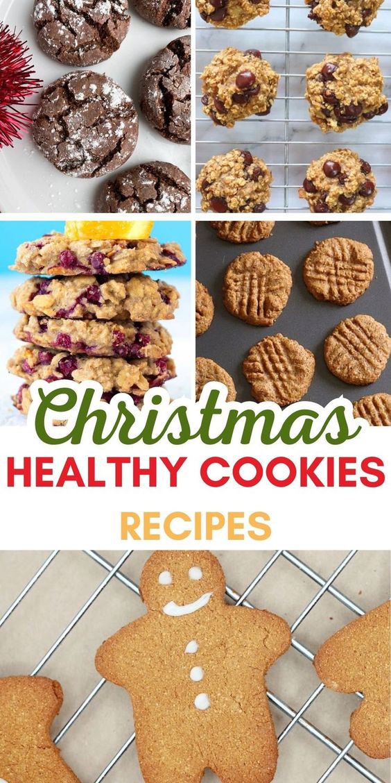 Homemade Easy & Healthy Christmas Cookies - Recipes