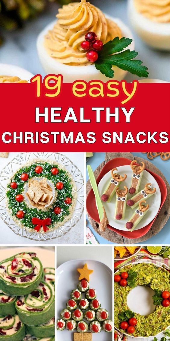 19 Healthy Christmas Snacks