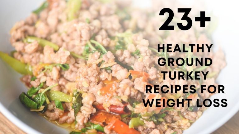 Healthy Ground Turkey Recipes for Weight Loss