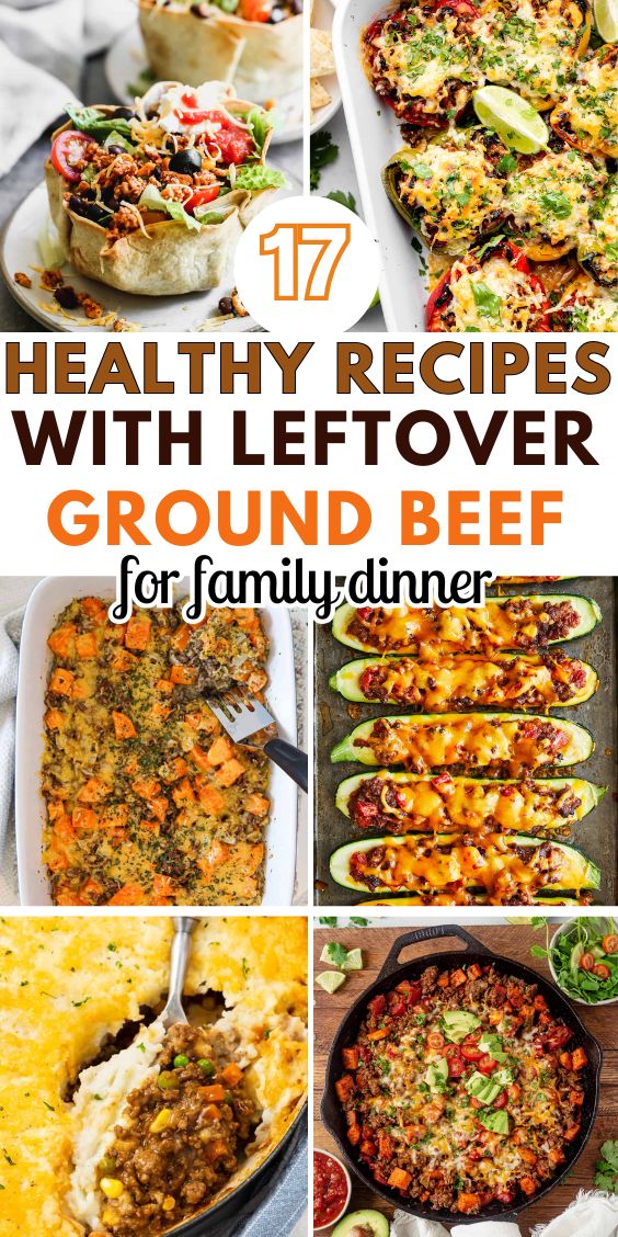 Healthy Leftover Ground Beef Recipes easy