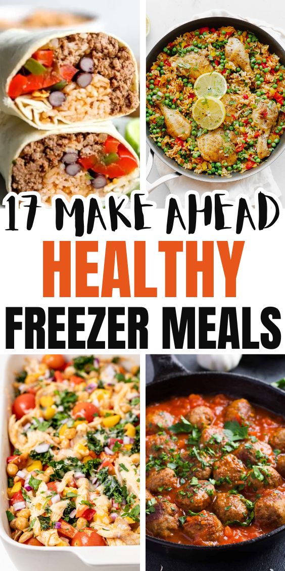 Healthy Make Ahead Dinners