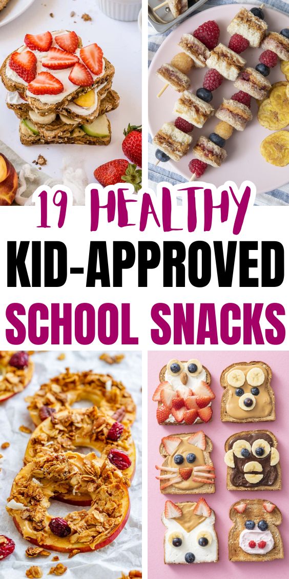 Healthy School Snacks for Kids