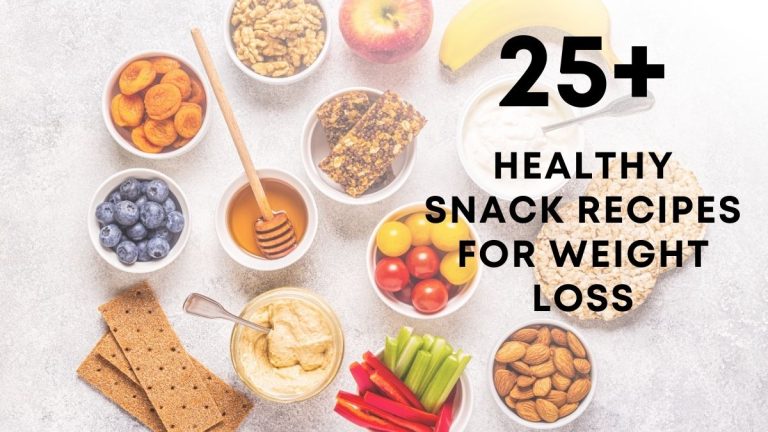 Delicious & Healthy Snack Recipes for Weight Loss