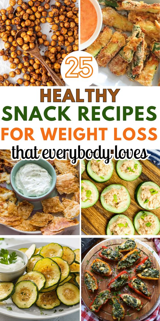 Healthy Snack Recipes for Weight Loss delicious easy