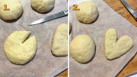 Heart-Shaped Conchas [Recipe]