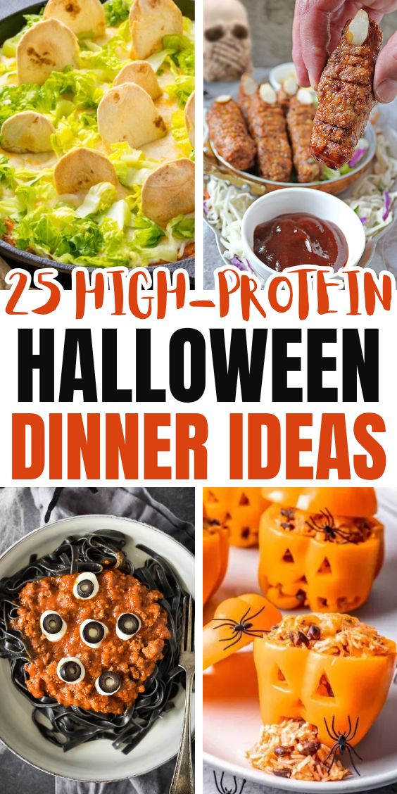 High Protein Halloween Dinner Ideas