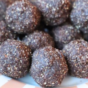 High Protein Snickers Energy Balls Recipe