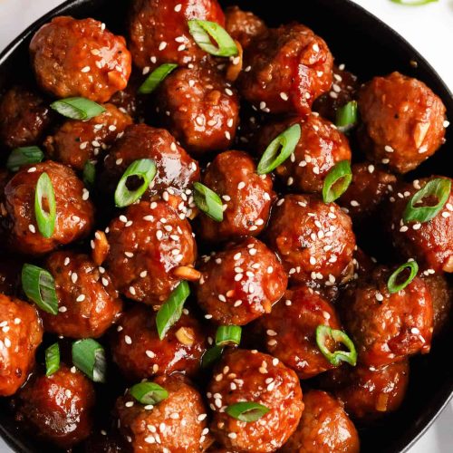 Honey Garlic Meatballs