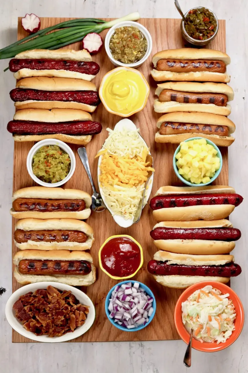 Hot Dog Charcuterie Board 7 scaled 1