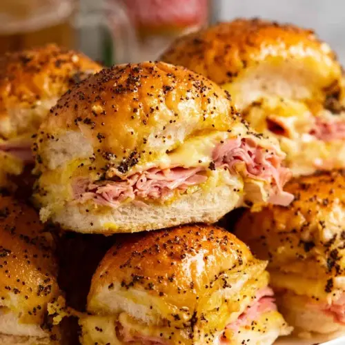 Hot Ham and Cheese Sliders 2