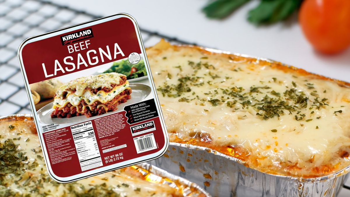 How To Make Costco All Meat Lasagna Better