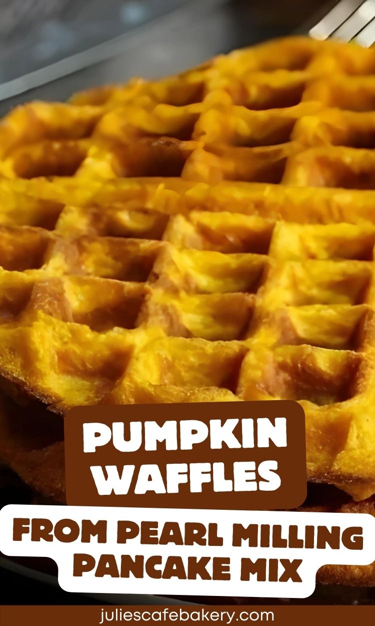 How To Make Pearl Milling Pumpkin Waffles With Pancake Mix 1