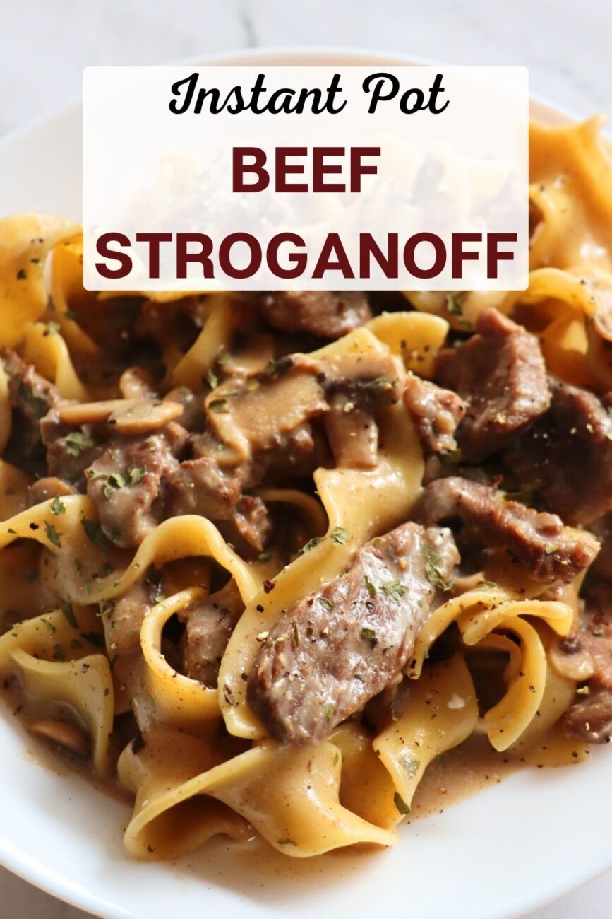 Instat Pot (Pressure Cooker) BEEF STROGANOff RECIPE