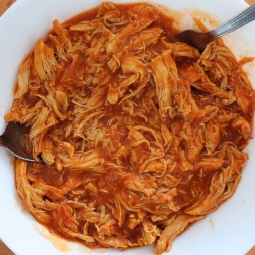 Instat Pot (Pressure Cooker) Shredded Chicken