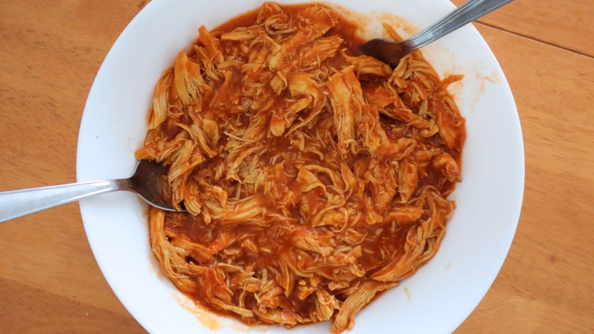 Instat Pot (Pressure Cooker) Shredded Chicken