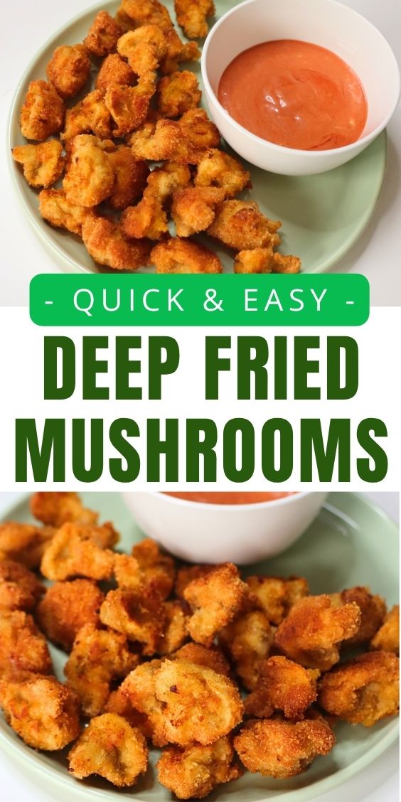 Irresistible Deep Fried Mushrooms Easy Recipe