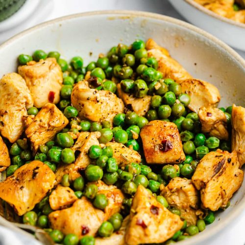 Italian Chicken and Peas 1 2