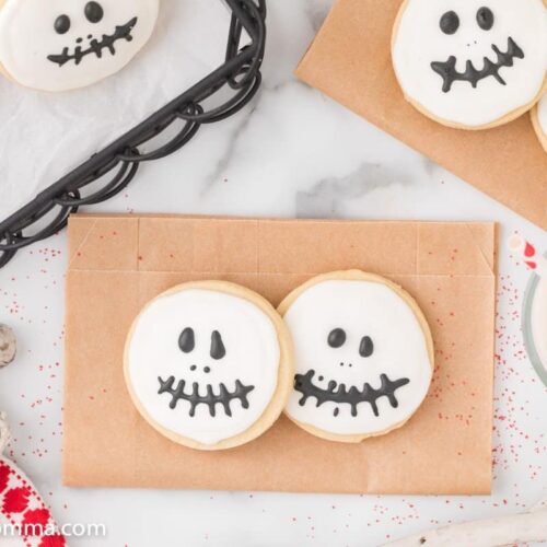 Jack Skellington Halloween Sugar Cookies 23
