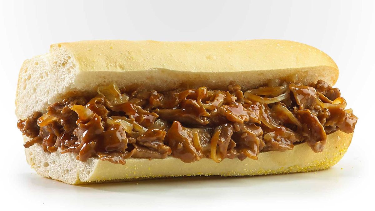 Jersey Mike's BBQ Beef Sub With BBQ Sauce
