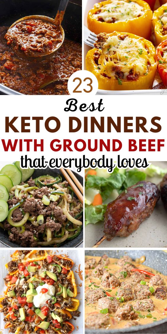 Keto Recipes with Ground Beef