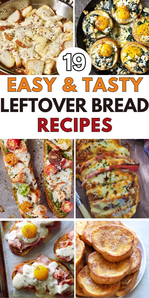 LEFTOVER BREAD RECIPES EASY