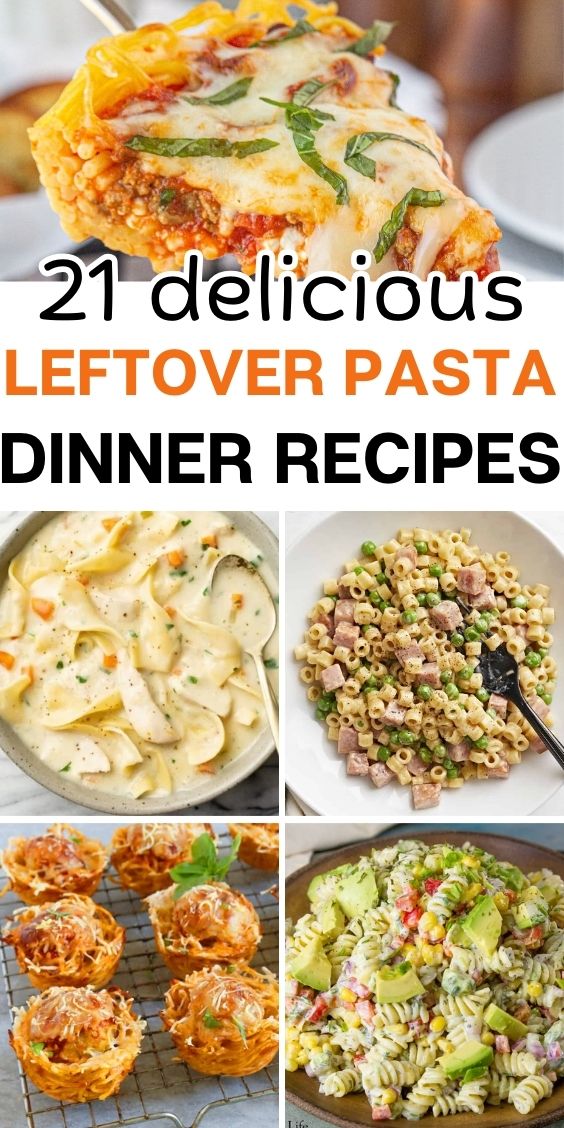 LEFTOVER PASTA DINNER RECIPES