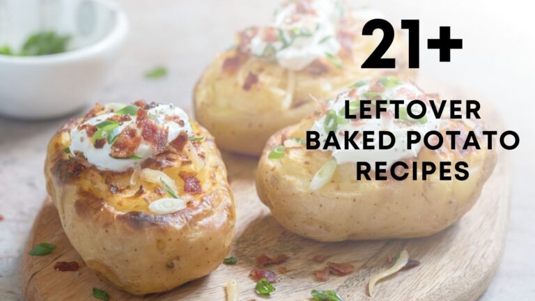 Creative Recipes with Leftover Baked Potatoes