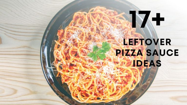 Delicious Leftover Pizza Sauce Ideas