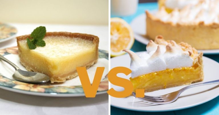 Lemon Tart vs. Lemon Meringue Pie: Differences & Which Is Better?