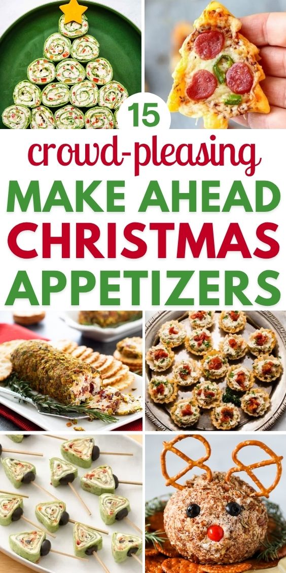 Make Ahead Christmas APPETIZERs