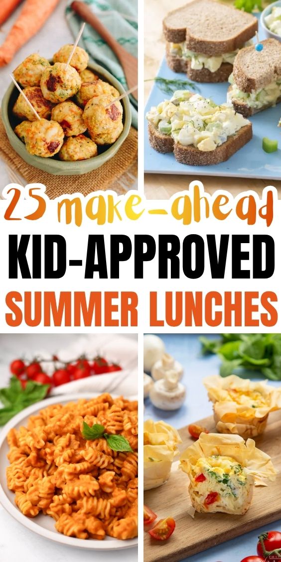 Make Ahead Summer Lunch Ideas For Kids