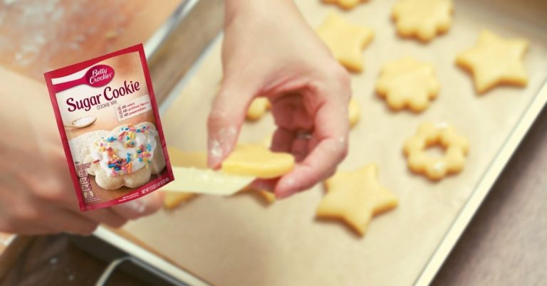 Make Cut Out Cookies With Betty Crocker Cookie Mix!
